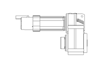 Flachgetriebemotor 9,5 Nm