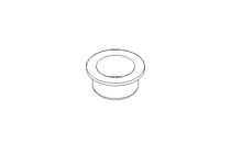 Plain bearing bush GFM 12x14x18x8x1