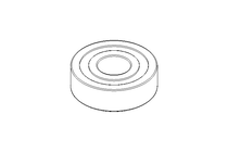 Deep groove ball bearing  10