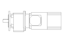 Motorid.ingranaggi cilind 2,2kW 92 1/min