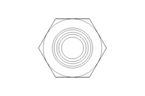 Connecting piece L 15 G3/4" St ISO8434