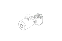 Worm gear motor 0.55kW 56 1/min