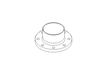 FLANGE   DN80 ISO FORM V 1.4539