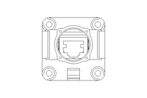 Busmodul Koppler RJ45 Kat. 5E