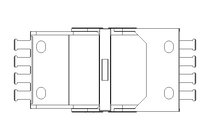 CANALINA PORTA CAVI SNODATA