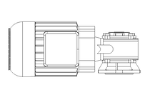 Worm gear motor 0.55kW 104 1/min