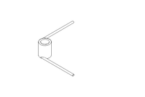 Ressort de torsion 0,95N/deg D1=25,5