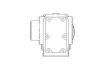 Motorredutor dentes cônicos H47 i=21,81