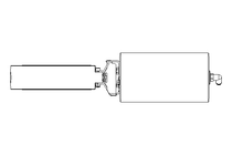 Scheibenventil B DN150 OVO NC E