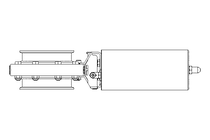 Scheibenventil B DN100 CVC AA E