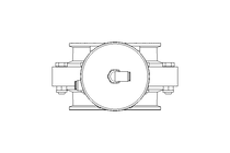 Butterfly valve B DN100 CVC AA E