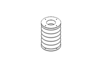 Rubber bellows L=28-146 d=48