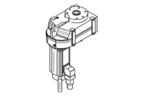 Flachgetriebemotor 9,5 Nm