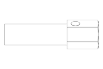 Befestigungsachse Modul 6