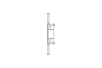 Flat-top chain SSC8811B-3.5IN B=88.9