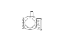 Motor engrenagem sem fim 0,75kW 20 1/min