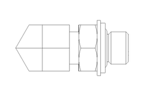 角螺栓紧固装置 L 6 G1/8" St-Zn ISO8434