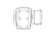 Kegelradgetriebemotor 0,55kW 50 1/min