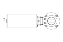 Scheibenventil B DN050 WVW NC E EX