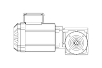 Gear motor 0.55kW 88 1/min