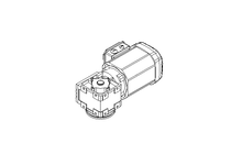 Moteur réducteur 0,55kW 88 1/min