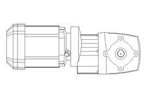 Right-angle geared motor 0.37kW 26 1/min