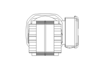 Motorreductor ortogonal 0,37kW 26 1/min