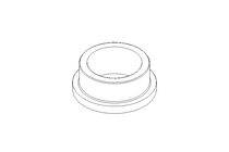 Plain bearing bush MFM 25x32x38x15x4