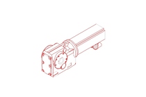 Kegelradgetriebemotor 5,3 Nm