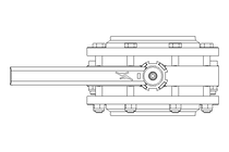 Scheibenventil B DN100 FVF MA V