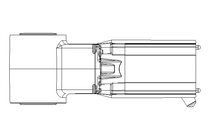 Kegelradgetriebemotor 12 Nm