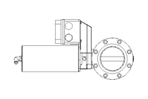 Butterfly valve BR DN080 FVF NC E