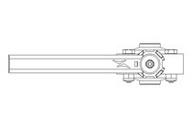 Butterfly valve B OD1.0 WVW MA E