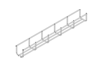 Canaleta grade 60x60x2000 mm