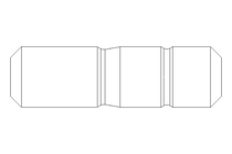 Stud bolt M10x25 A4 DIN938