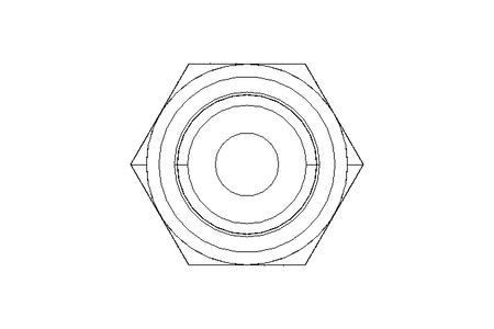 Raccord de tube L 8 G1/4" 1.4571 DIN2353