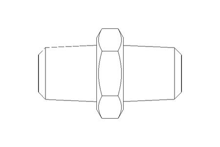 RACCORD DOUBLE     1/4  NPT ST