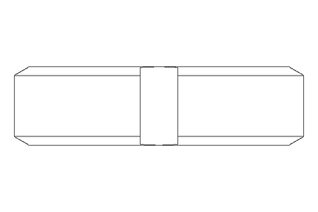 Slotted nut F DN40 1.4301 DIN11851