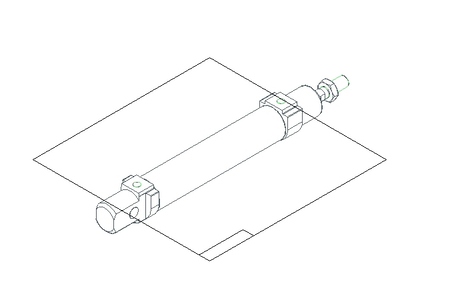 Zylinder D16 Hub50