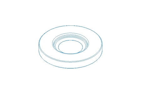 轴密封件环 A 20x52x7 NBR DIN3760