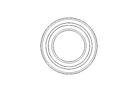 Grooved ring NG 4.5x8x3 NBR