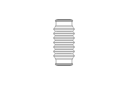 Rubber bellows L=35-82 d=35