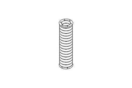 Rubber bellows L=65-470 d=58