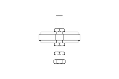 Kettengleiter-Satz P3/4"-12S"