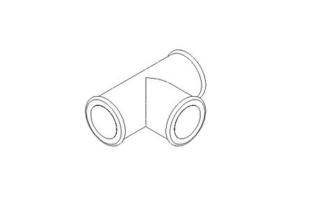 T-Stück B1 1/4" TG-Zn DIN EN 10242