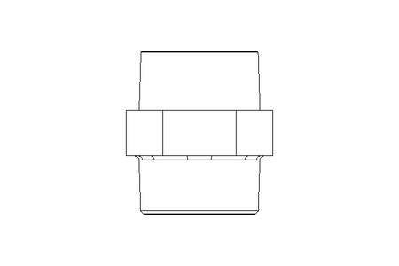 RACCORD DOUBLE   4571    1"X45