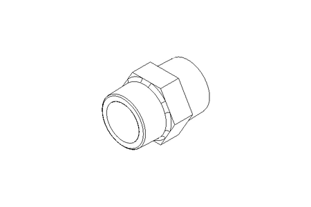 Doppelnippel 3/4 L 40 1.4571 DIN 2990