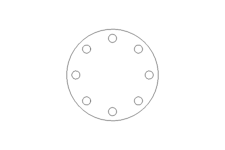 FLANGE  DN80 PN16 1.0460 DIN EN 1092-1