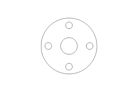 FLANGE  DN25 PN40 A2 DIN EN 1092-1