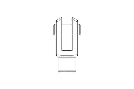 CABEZA D.HORQUILLA SG-M12X1,25